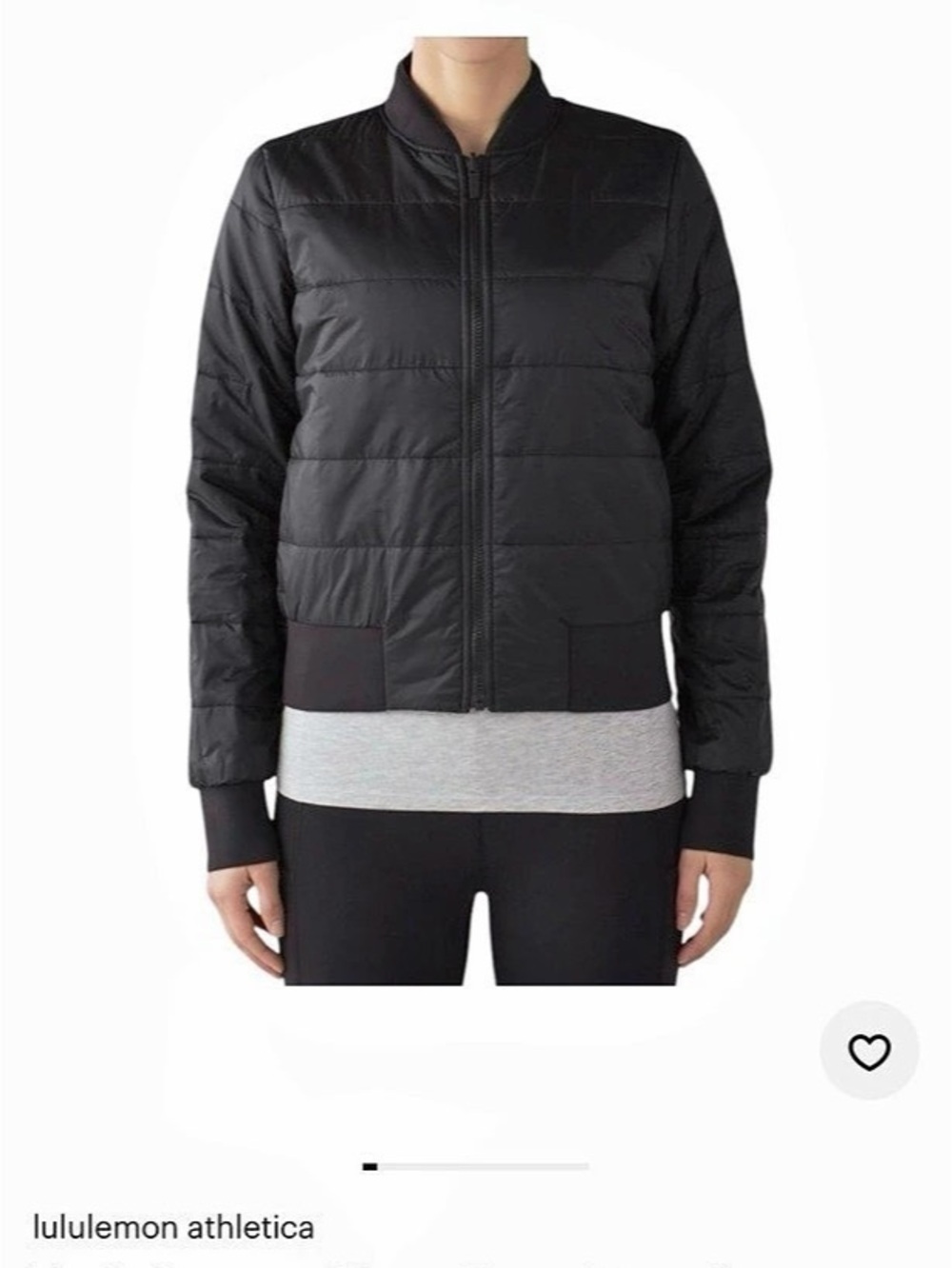 Lululemon Non-Stop Bomber Jacket - Reversible